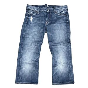 7 for all mankind crop Josefina skinny boyfriend size 26